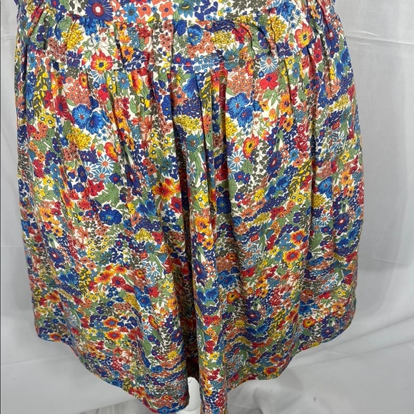 J.Crew Liberty Fabric Floral Dress (Size 00): - Picture 4 of 11